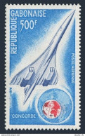 Gabon C172, MNH. Michel 576. Concorde And Globe, 1975. - Gabón (1960-...)