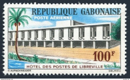 Gabon C12, MNH. Michel 183. Post Office, Libreville, 1963. - Gabón (1960-...)