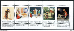 Finland 916-920a Pane, MNH. Michel 1218-1222 Art By Martta Wendelin,1993. - Nuevos