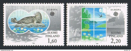 Finland 735-736, MNH. Michel 965-966. EUROPE CEPT-1986. Protection Of Nature. - Unused Stamps