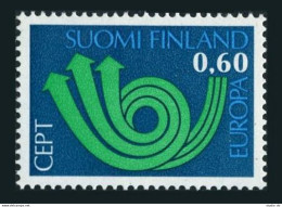 Finland 526, MNH. Michel 722. EUROPE CEPT-1973, Post Horn. - Nuevos