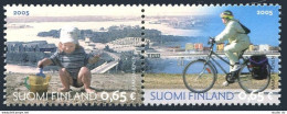 Finland 1226 Ab Pair, MNH. Oulo, 400th Ann. 2005. - Unused Stamps