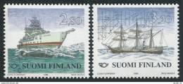 Finland 1076-1077, MNH. Mi 1435-1436. Marine Research Institute, 80th Ann. 1998. - Unused Stamps