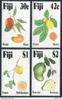 Fiji 698-701, MNH. Mi 696-699. Tropic. Fruit 1993. Mango, Lemon, Guava, Soursop. - Fidji (1970-...)