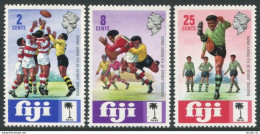 Fiji 330-332, MNH. Michel 303-305. Fiji Rugby Union, 60th Ann. 1973. - Fiji (1970-...)