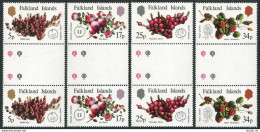 Falkland 379-382 Gutter, MNH. Michel 382-385. Berries 1983. - Islas Malvinas