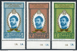 Ethiopia 569-571,MNH.Michel 653-655. Emperor Haile Selassie,Coronation,40,1970. - Ethiopia