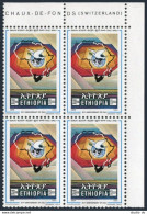 Ethiopia 1208 Block/4, MNH. Mi 1294. Organization Of African Unity,25, 1988.Map. - Äthiopien