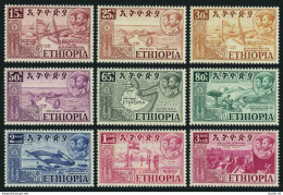 Ethiopia 327-335,MNH.Michel 318-326. Federation With Eritrea,1952.Map. - Äthiopien