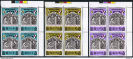 Libya 570-572 Blocks/4,MNH.Mi 483-485. Libyan Arab Book Exhibition,1975. - Libyen