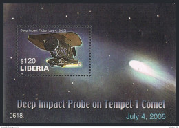 Liberia 2380,MNH. Space:Deep Impact Probe,July 4,2005. - Liberia