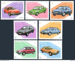 Laos 797-803,MNH.Michel 1010-1016. Automobiles 1987. - Laos