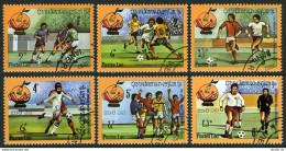 Laos 379-384,CTO.Michel 547-552. World Soccer Sup Spain-1982. - Laos