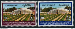 Kuwait 780-781, MNH. Michel 822-823. Modern Agriculture In Kuwait, 1979. - Koweït