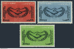 Kuwait 278-280, MNH. Michel 263-265. International Cooperation Year ICY-1965. - Kuwait
