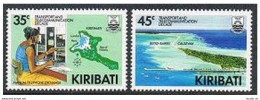 Kiribati 509-510,MNH.Michel 511-512. Telecommunications Decade,1988.Telephone, - Kiribati (1979-...)