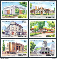 Kenya 175-180,MNH.Michel 173-178. Historic Buildings Of Kenya,1980. - Kenya (1963-...)