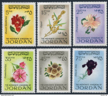 Jordan 576/586, MNH. Michel 774-779. Flowers 1970. - Jordania