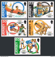 Jersey 676-680, MNH. Mi 680-684. Olympic Committee-100, 1994. Sailing, Shooting, - Jersey