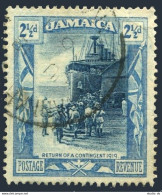 Jamaica 79, Used. Michel 80. Return Of Overseas Contingent, 1919. - Giamaica (1962-...)