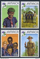 Jamaica 528-531,531a,MNH.Michel 532-535. Scouting-75,1982.Lord Baden-Powell. - Giamaica (1962-...)