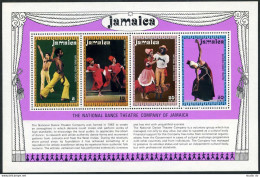 Jamaica 386a Sheet, MNH. Michel Bl.7. National Dance Theater, 1974. - Giamaica (1962-...)