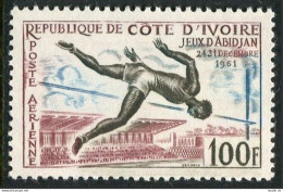 Ivory Coast C17, MNH. Michel 236. Abidjan Games, 1961. High Jump. - Costa De Marfil (1960-...)