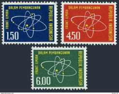 Indonesia 578-580 Blocks/4,MNH.Michel 365-367. Development Through Science,1962. - Indonésie