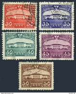 Indonesia 377-381,used.Michel 100-104. 1953.Post Office. - Indonesië