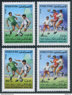 Iraq 1081-1084, 1085, MNH. Michel 1153-1156, Bl.36. World Soccer Cup Spain-1982. - Irak