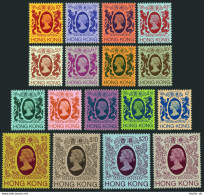 Hong Kong 388-403, MNH. Michel 388-403. Definitive 1982. Queen Elizabeth II. - Nuevos