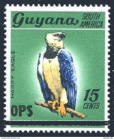 Guyana O2, MNH. Michel D15. Official 1981. Harpy Eagle. - Guyane (1966-...)