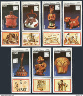 Guinea Bissau 841-847,848,MNH.Mi 1065-1072. Braziliana-1989.Artifacts,Ship,Map. - República De Guinea (1958-...)