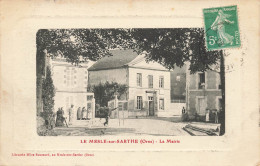 CPA Le Mesle Sur Sarthe-La Mairie-Timbre         L2947 - Le Mêle-sur-Sarthe