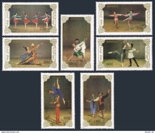 Mongolia 1795-1801, MNH. Michel 2025-2031. Mongolian Ballet, 1990. - Mongolei