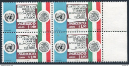 Mexico C457 Block/4,MNH.Mi 1456. Declaration Of Economic Rights And Duties,1975. - México