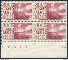 Mexico C220Fo Block/4,MNH.Michel 1029-I-D. Mexico City University Stadium,1960. - Mexique