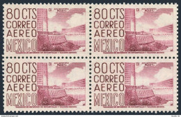 Mexico C220F Block/4,MNH.Michel 1029-I-D. Mexico City University Stadium,1960. - Mexique