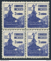 Mexico 839 Block/4,MNH.Michel 944. Fountain Of Diana,the Huntress,1947. - Mexiko