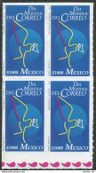 Mexico 1706 Block/4, MNH. Michel 2253. World Post Day 1991. - Mexiko
