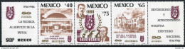 Mexico 1431-1433a Strip,MNH.Michel 1977-1979f. Polytechnic Institute,50,1986. - Mexiko
