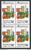 Mexico 1155 Block/4,MNH.Michel 1550. Development Program,1977.Electrification. - Mexique