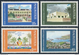 Mauritius 621-624, MNH. Mi 617-620. Port Louise 250th Ann. 1985. Mosque, Harbor. - Maurice (1968-...)