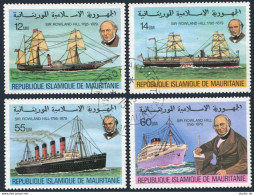 Mauritania 415-418, CTO. Michel 636-639. Sir Rowland Hill, 1979. Postal Ships. - Mauritanie (1960-...)