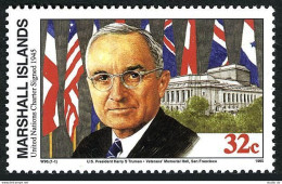 Marshall 517,MNH.Mi 597. WW II,UN Charter Signed.Pres.Truman,06.26,1945. - Marshalleilanden
