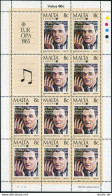 Malta 660-661 Sheets,MNH.Michel 726-727. EUROPE CEPT-1985,Music Year,Composers. - Malte