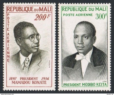 Mali C9-C10, MNH. Michel 23-24. Presidents Modibo Keita, Mamadou Konate, 1961. - Malí (1959-...)