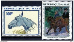 Mali C51-C52, MNH. Michel 158-159. Paintings By Toulouse-Lautrec, 1967. - Malí (1959-...)