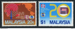 Malaysia 281-282,MNH.Michel 284-285. Asia-Pacific Broadcasting Union,10.1984. - Malasia (1964-...)