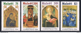 Malawi 454-457,MNH.Mi 437-440.Christmas 1984.Virgin & Child.Duccio,Raphael,Lippi - Malawi (1964-...)